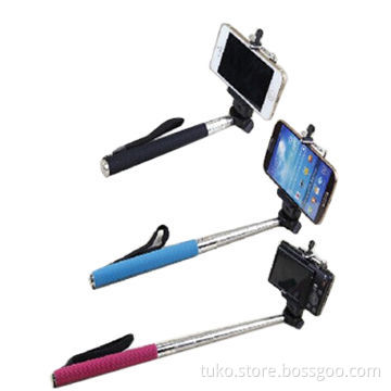 Camera wireless monopod, Z07-1for mobile phone handle self-timer